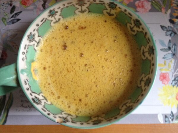 Warming Winter Turmeric Latte