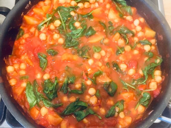 Peach and Chickpea Curry Recipe