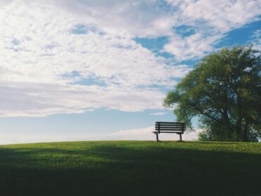 memorial bench for grief